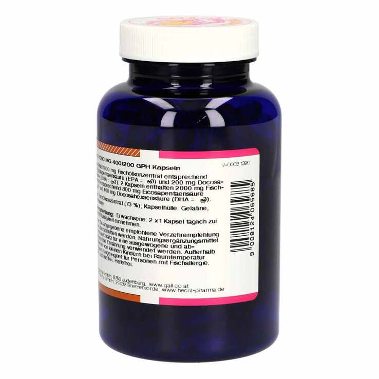 Omega 3 1000 mg 400 / 200 GPH Kapseln, 120 St