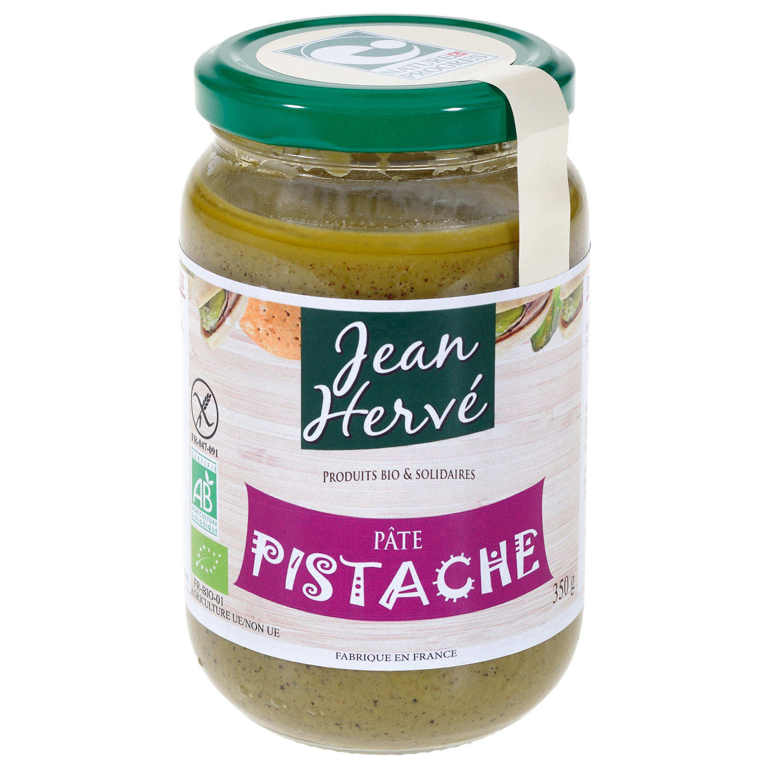 Pâte de pistache bio