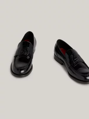 Mocassins de couro Crest