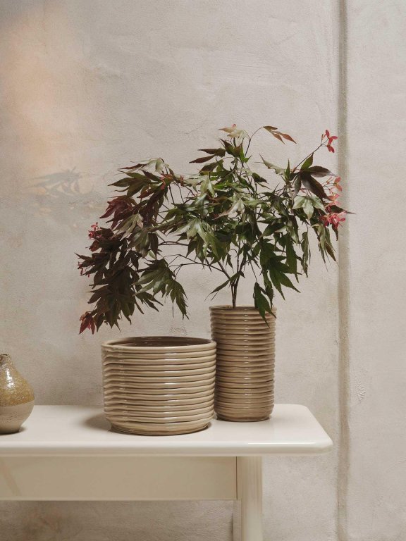 Ferm Living Corduroy bloempot Cashmere
