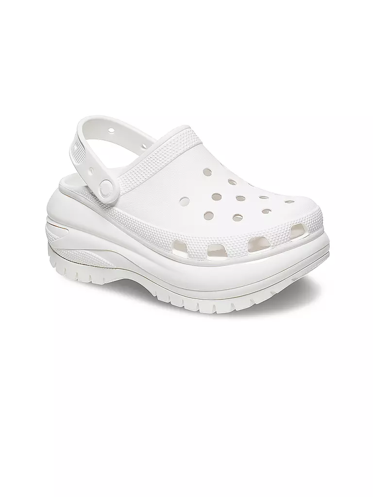 CROCS Pantoletten MEGA CRUSH CLOG weiss
