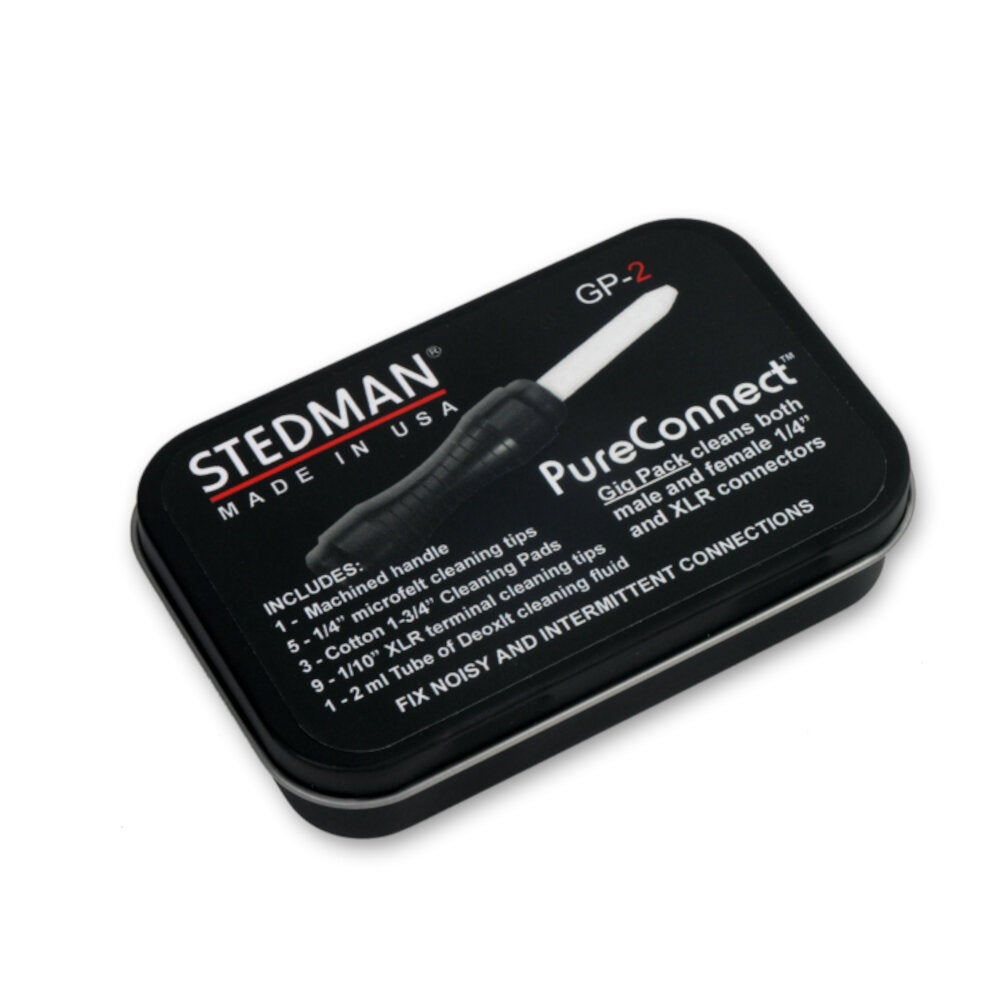 Stedman Pureconnect GP-2 Gig Pack reinigingsset voor 6.3 mm jack connectoren