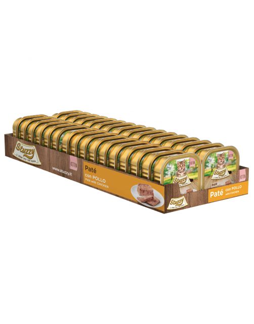 Mister Stuzzy Cat Paté Kitten - Kattenvoer - Kip 100 g