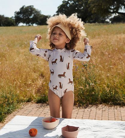Liewood Bådedragt - Baby - Maxime - UV40+ - Leopard/Sandy