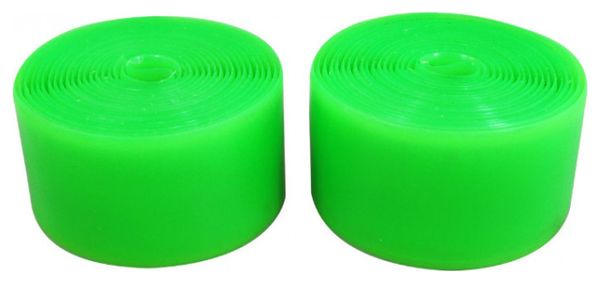 BANDE ANTI-CREVAISON NEWTON 37mm VTT 27-29  VERT (VENDU PAR PAIRE SUR CARTE)