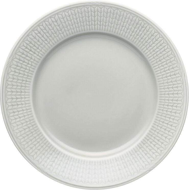 Rörstrand Swedish Grace Tallerken 21 cm Aftendis Lysegrå