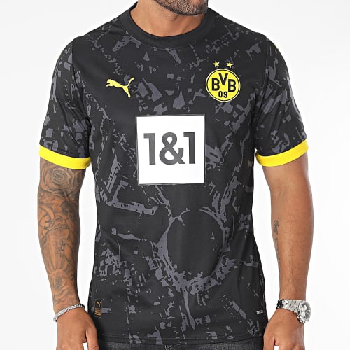 Maillot Borussia Dortmund Away Jersey Replica 770612 Noir