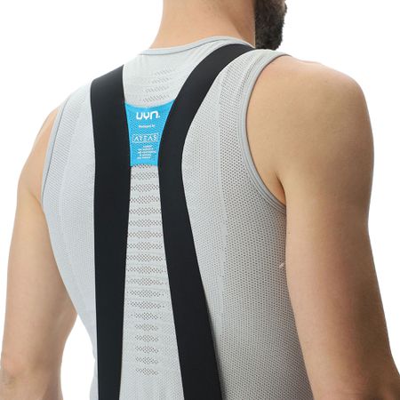 CYCLIST Herren-Singlet  nautical grey  white  LXL