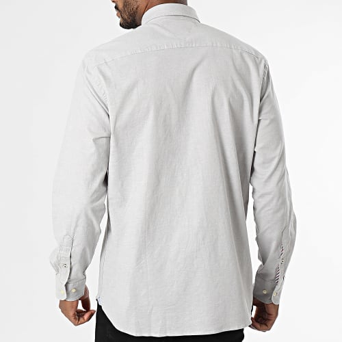 Chemise Manches Longues 1985 Flex Oxford 9968 Gris