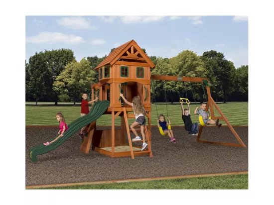 Aire de jeux en bois Atlantic