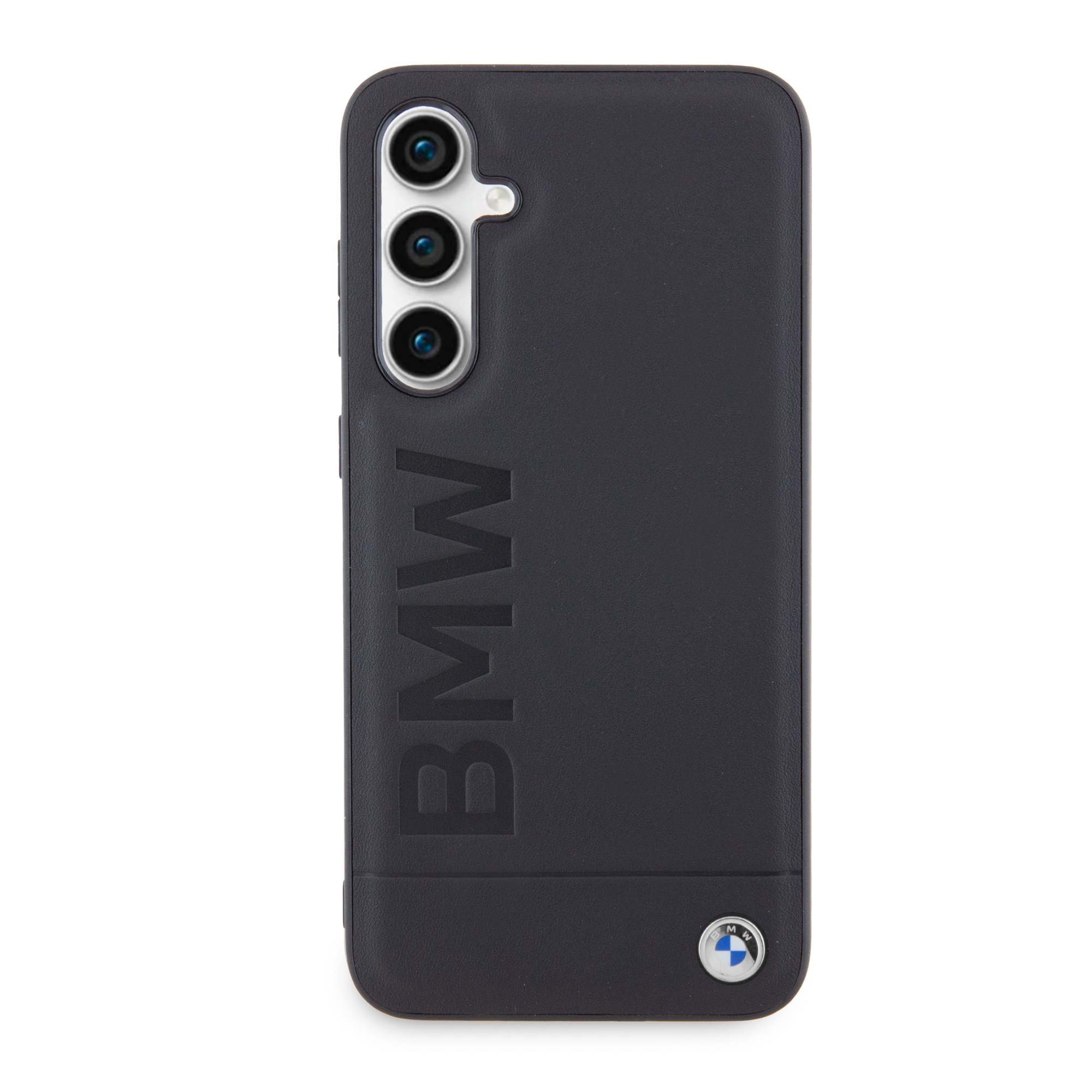 Samsung Galaxy S23 FE Silikon Hardcase Hülle Big Logo (BMHCS23FESLLBK) - Schwarz