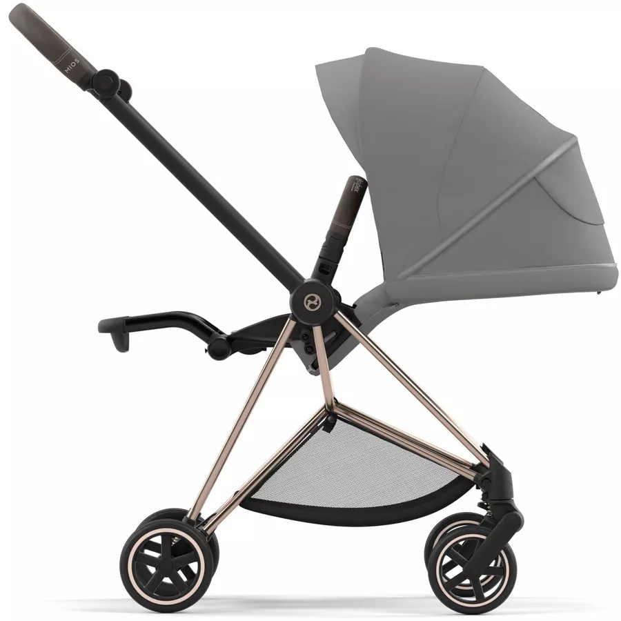 cybex PLATINUM Kombikinderwagen New Mios Rosegold Mirage Grey