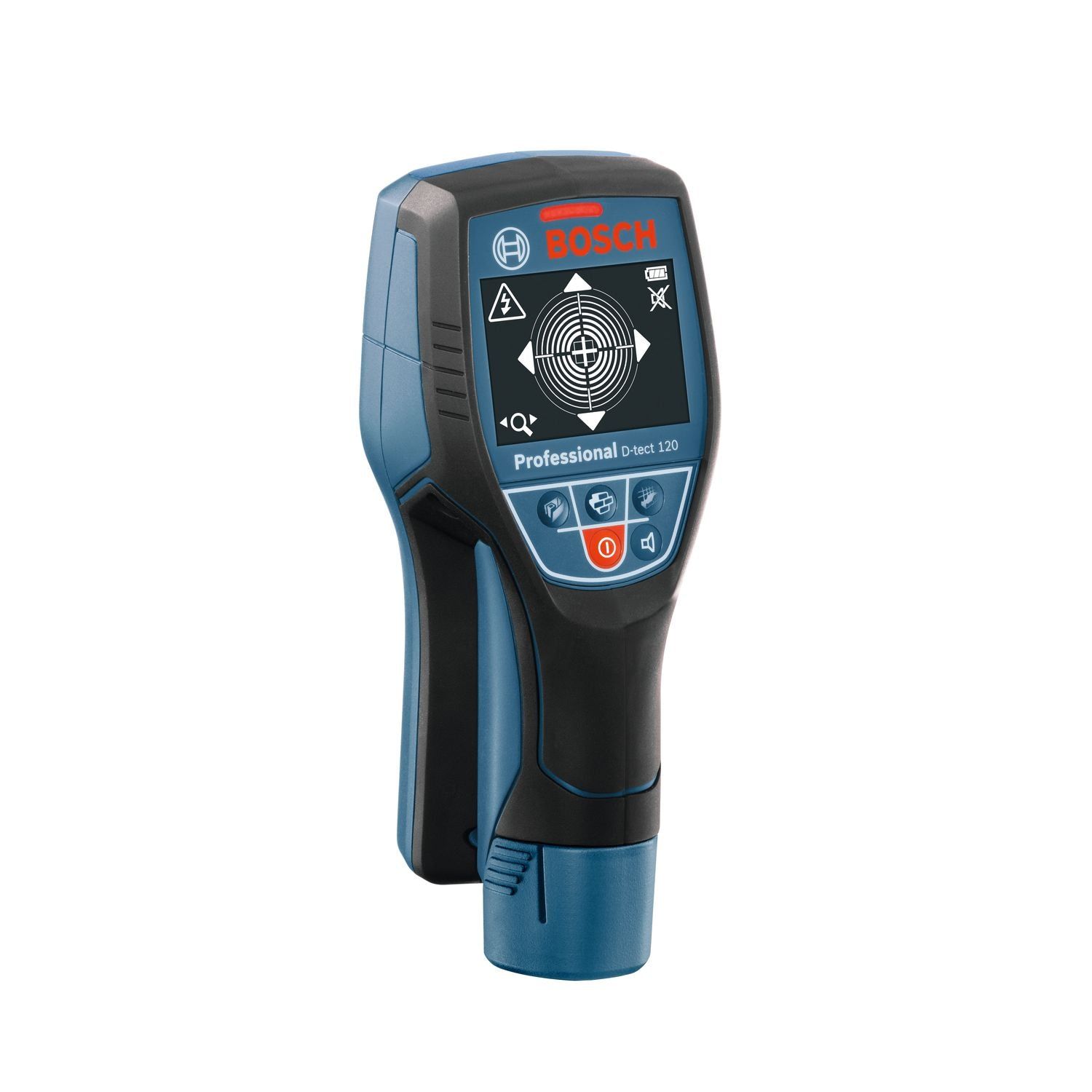 Bosch Professional D-TECT 120 Accu muurscanner 120mm 12V Basic Body met batterijen in beschermtas - 0601081303