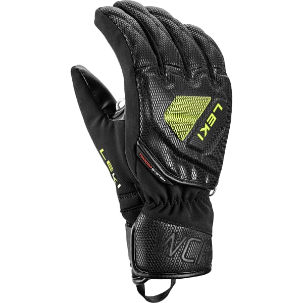 Gant de ski LEKI WCR C-TECH 3D JR BLACK/YELLOW