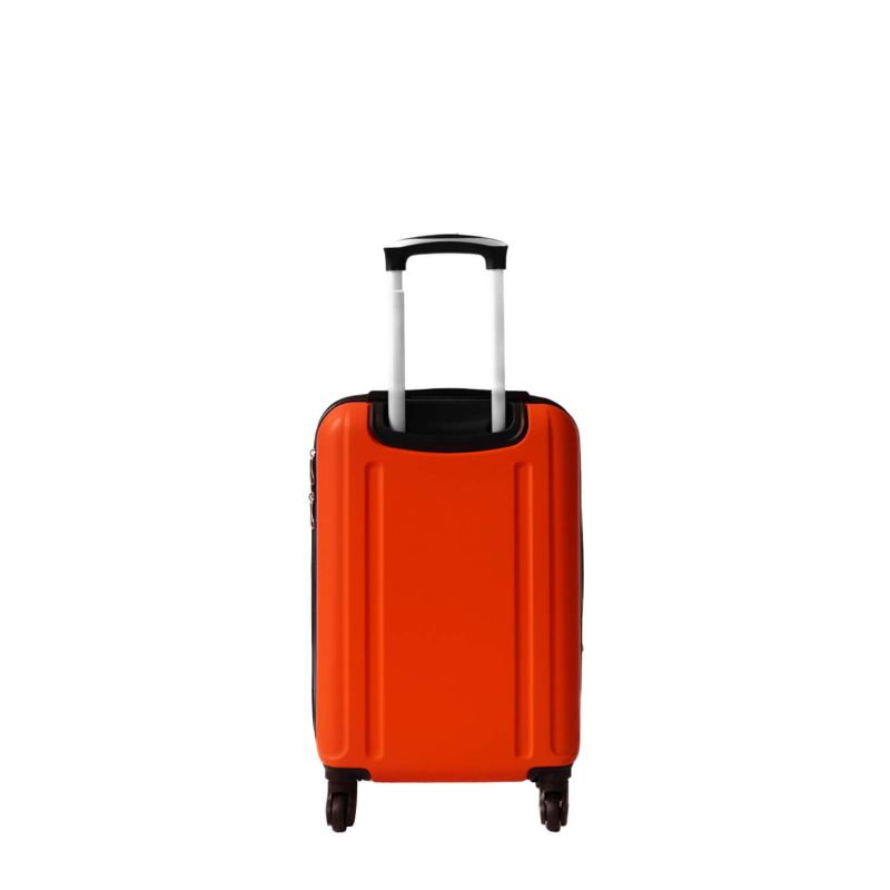 Lot de 3 valises rigides FG671 Extensibles 55, 65 et 75 cm Rouge