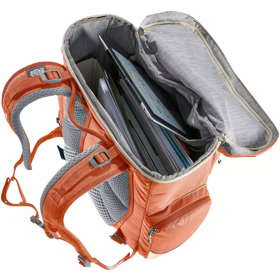 Deuter School Scula - Schulrucksack 49 cm chestnut-blush micado