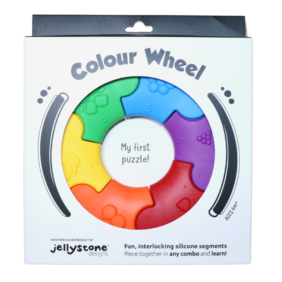 Jellystone Designs - Colour Wheel Puslespil - Regnbue