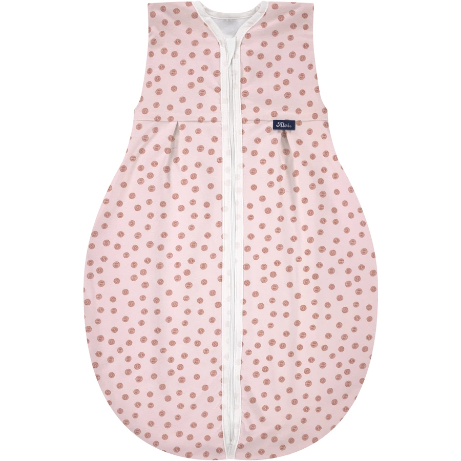 Alvi® Kugelschlafsack Molton Curly Dots