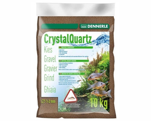Dennerle Kristal Grind Donkerbruin 1-2 Mm 10kg