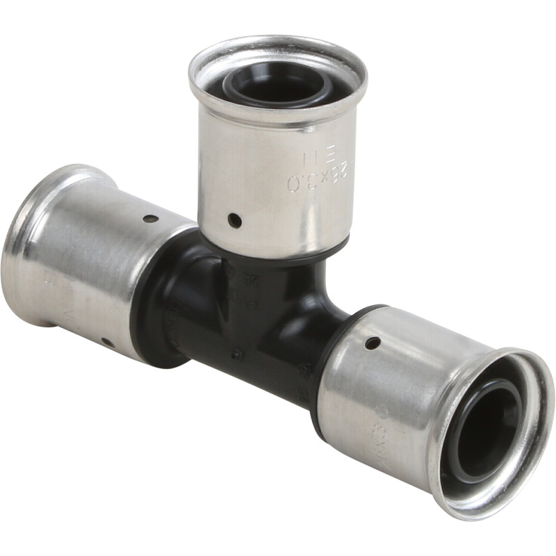 Henco pers T-stuk 26mm