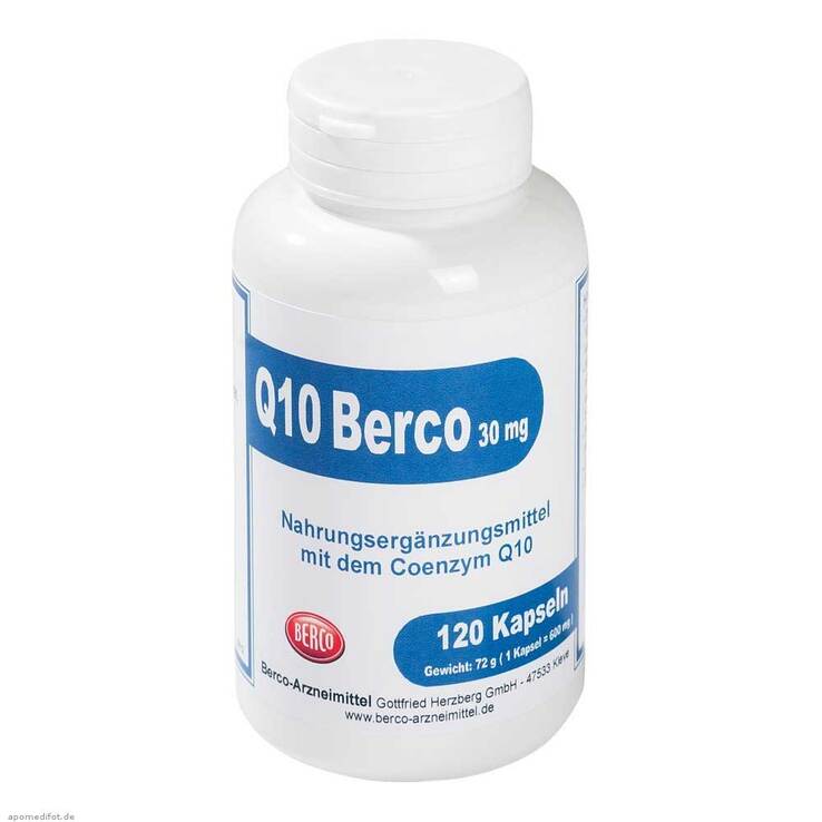 Q10 Berco 30 mg Kapseln, 60 St