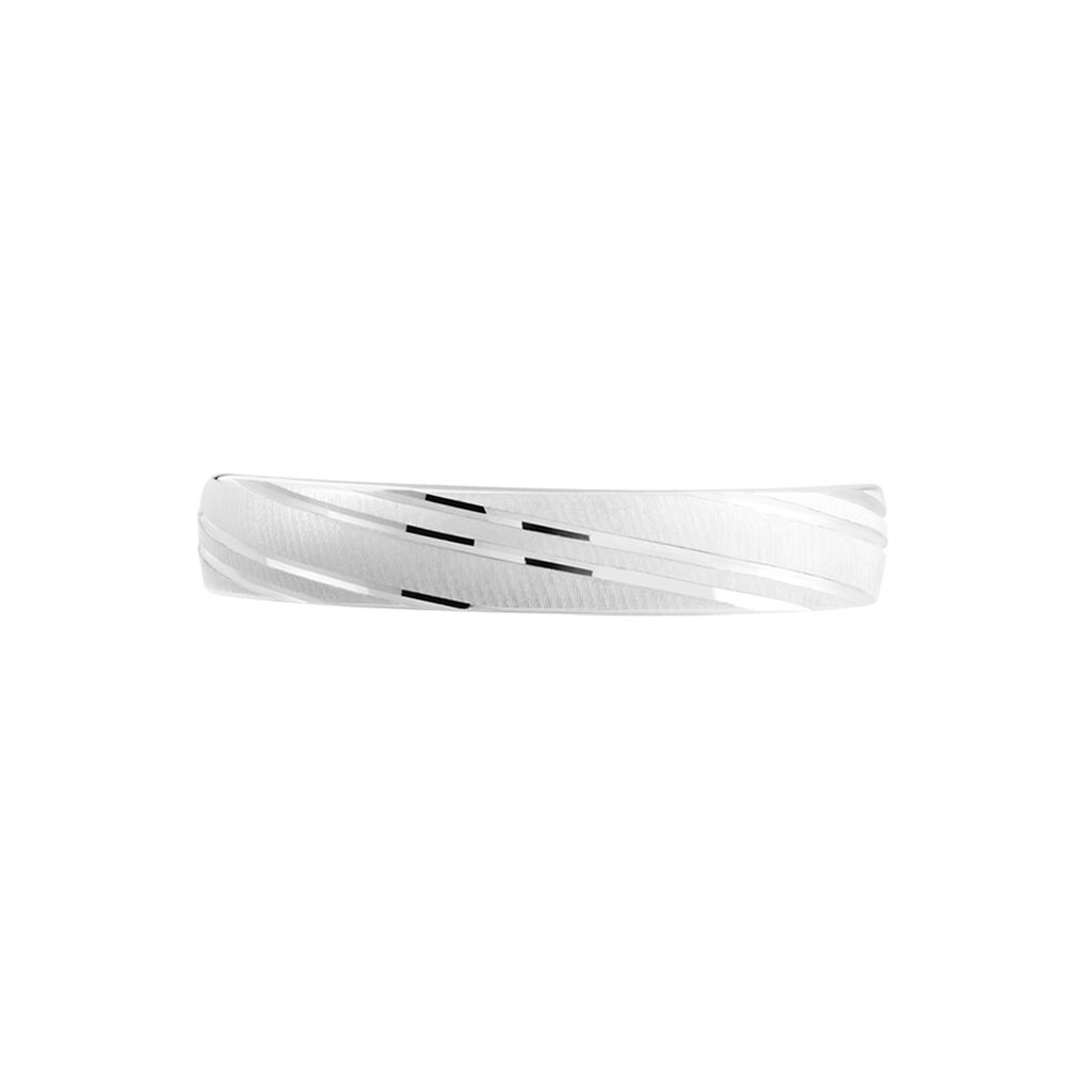 Alliance Eros Brossee Ruban Plat Or Blanc
