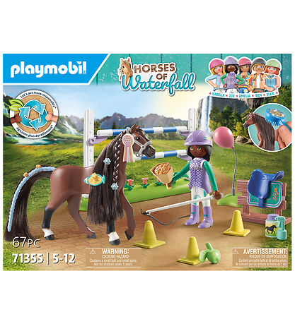 Playmobil Horses Of Waterfall - Zoe & Blaze m. Tr?ningsbane - 67