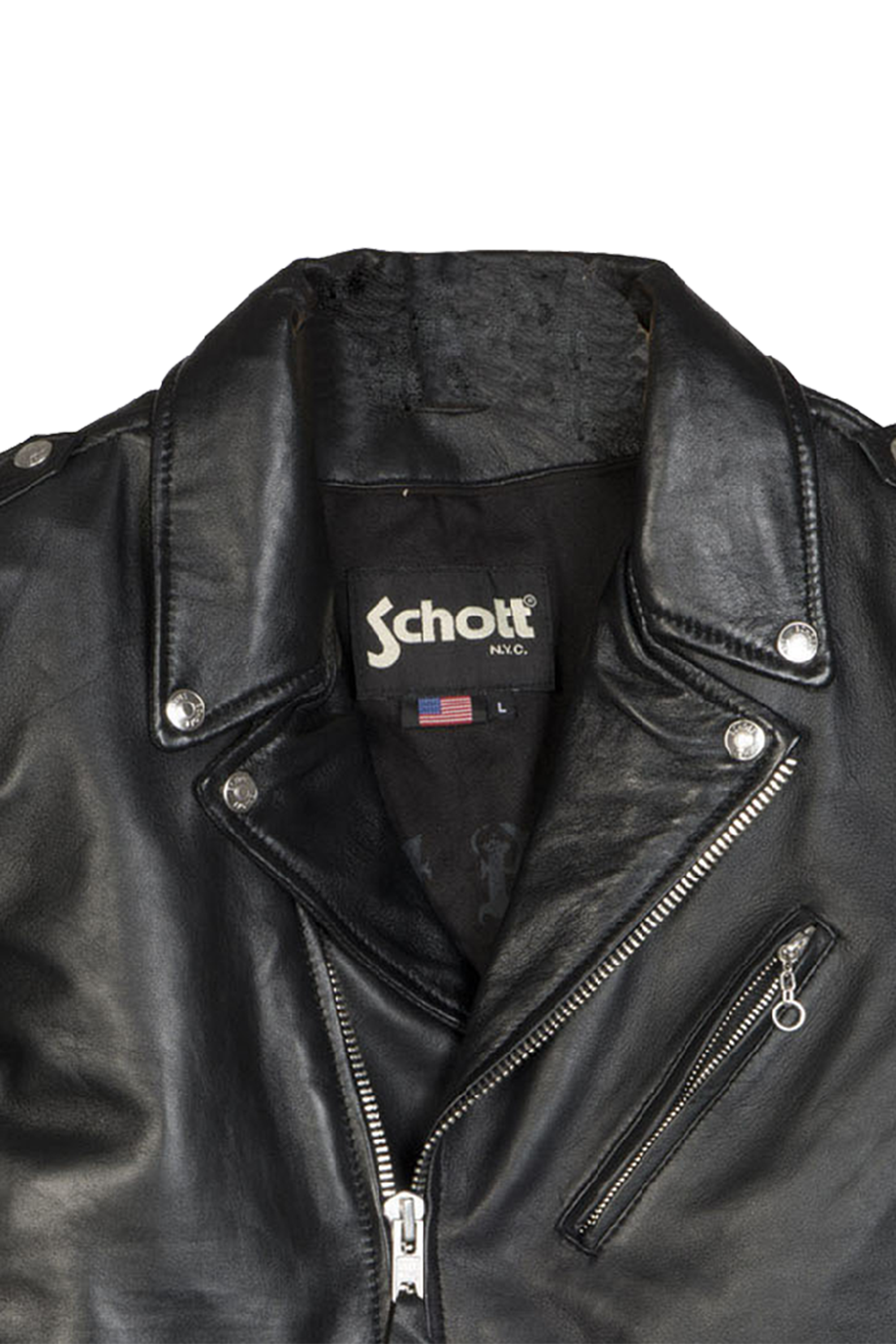 SCHOTT Perfecto zippé Noir