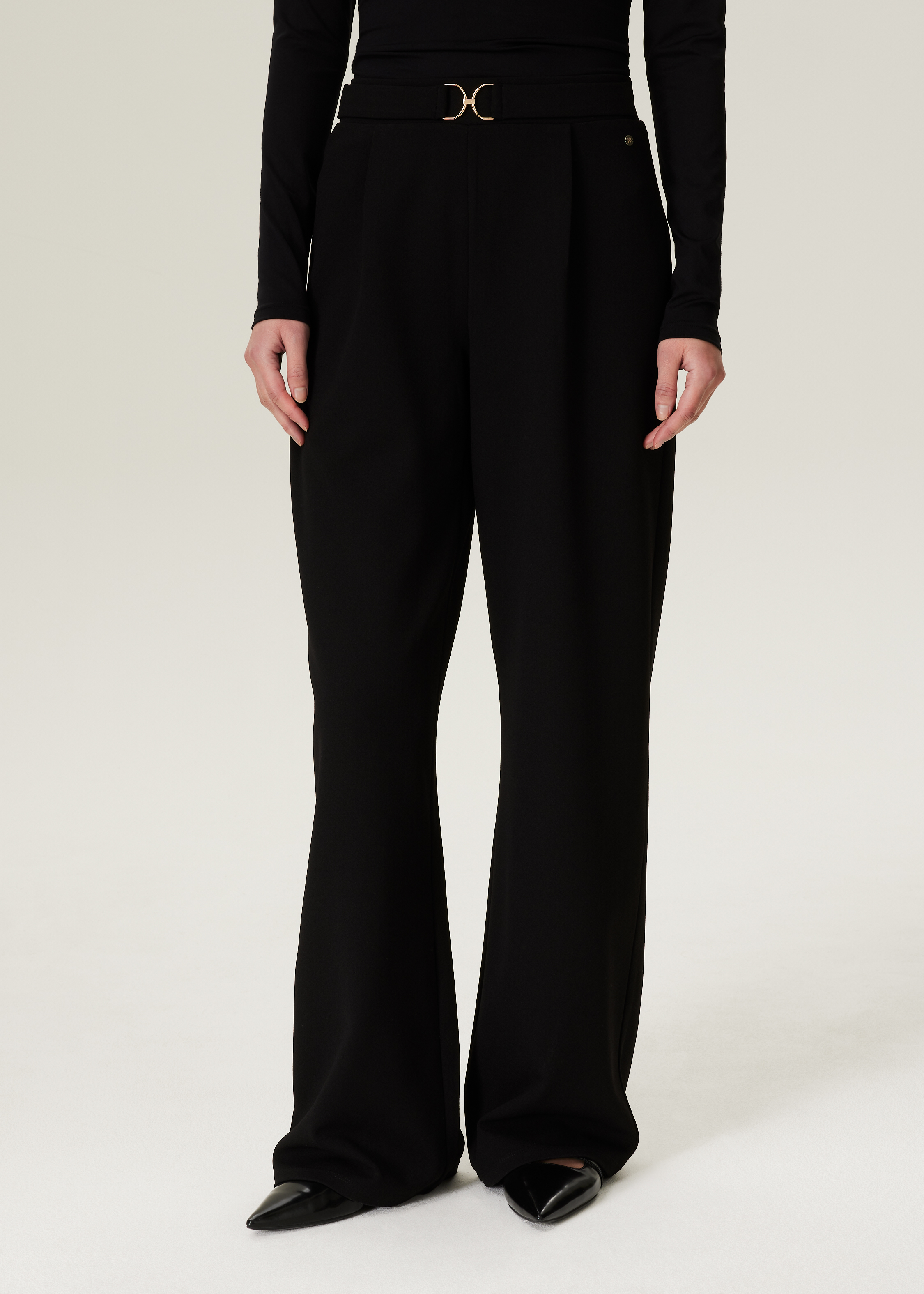 Pantalon met ceintuur