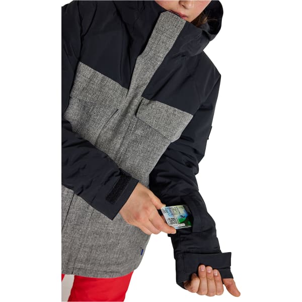 Veste snowboard BURTON BOYS' COVERT 2.0 2L JACKET TRUE BLACK/BOG HEATHER