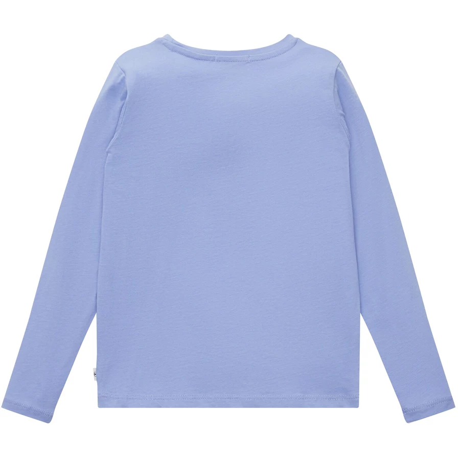 TOM TAILOR Langarmshirt Leo Heart Calm Lavender