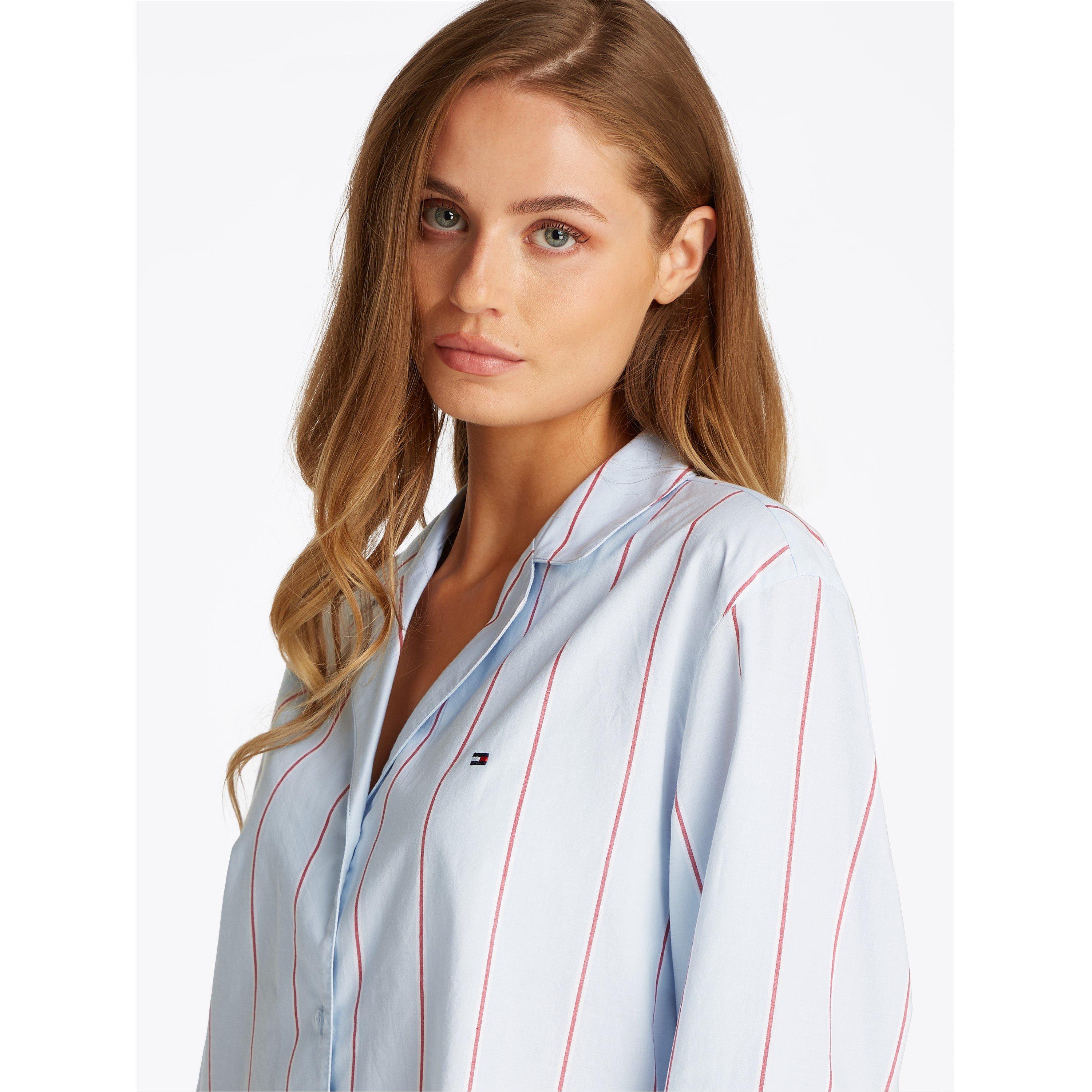 Tommy Hilfiger LS POPLIN SHIRT (EXT. SIZES)