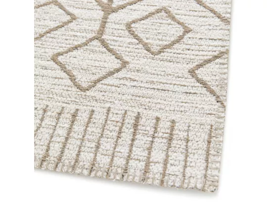 Sabie - Tapis d’inspiration berbère - Écru - 120x170cm