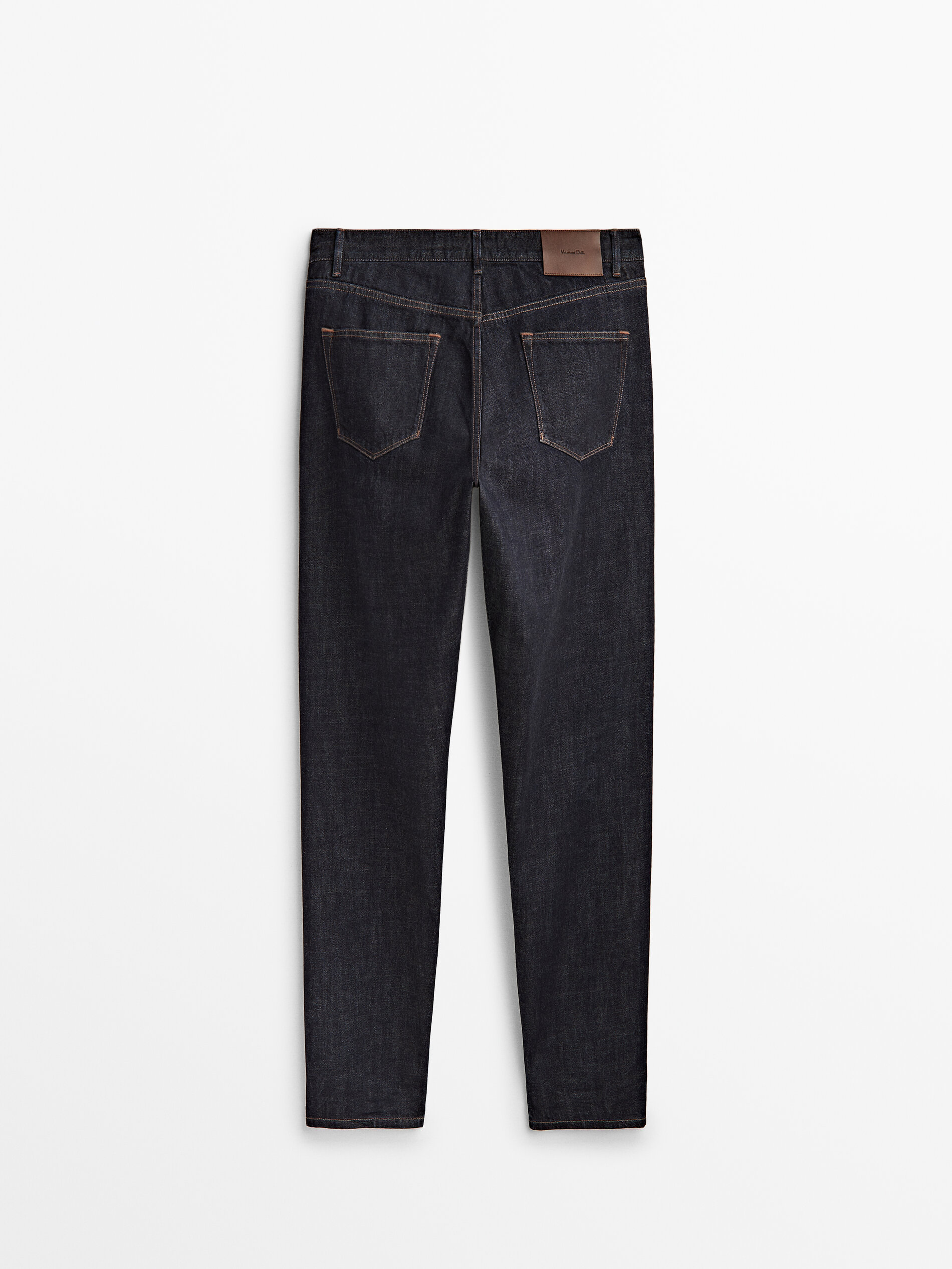 Calça vaquero com ourela - INDIGO