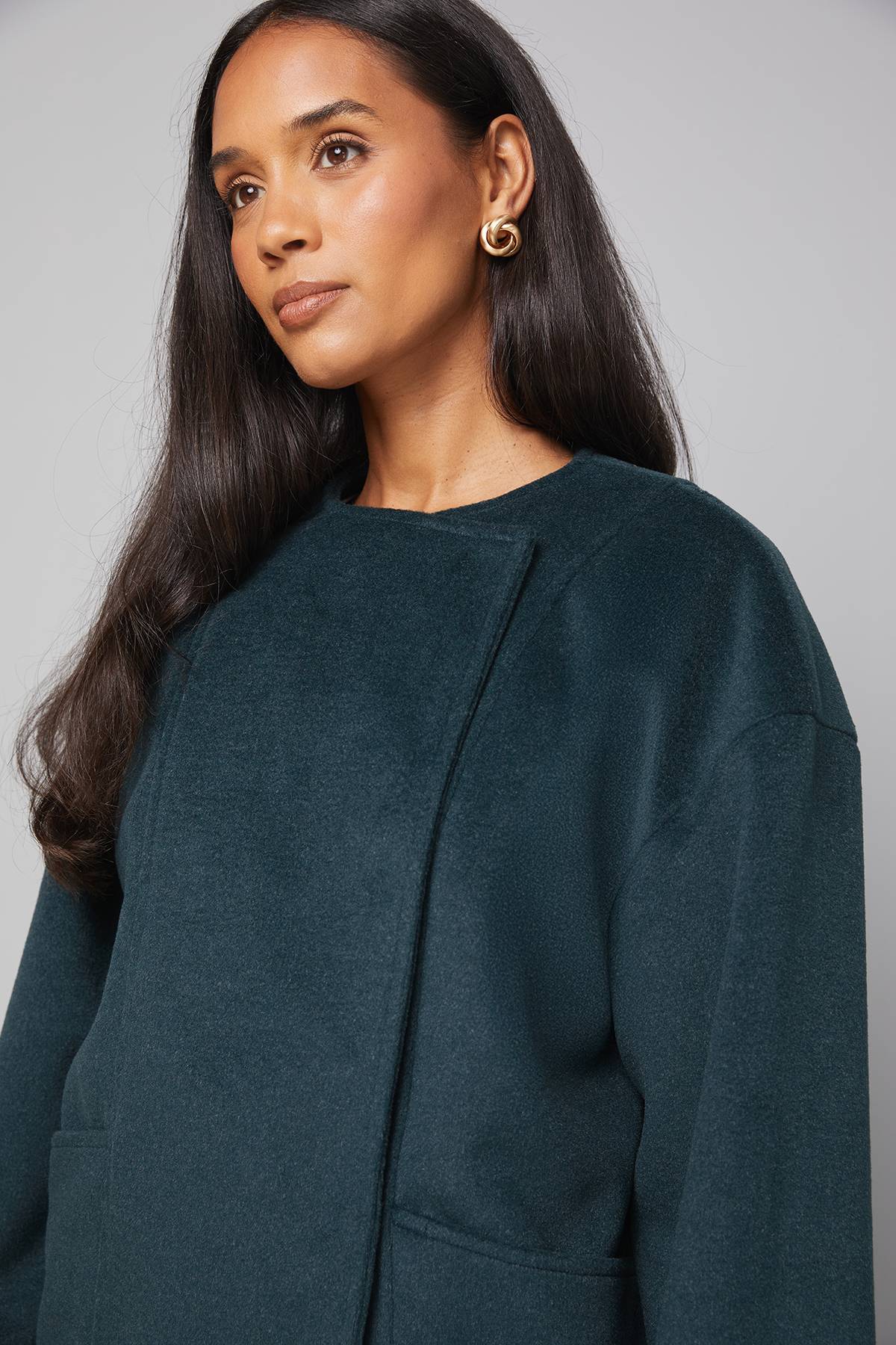 Wallis Veste Courte à Un Bouton