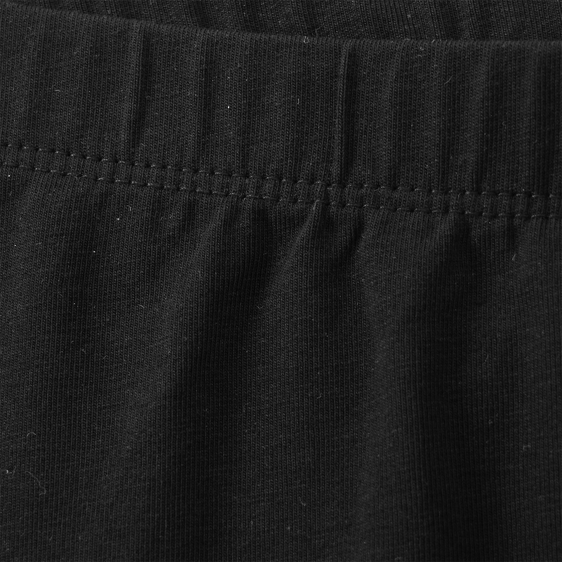 Yigga Mädchen Capri-Leggings im Basic-Look schwarz