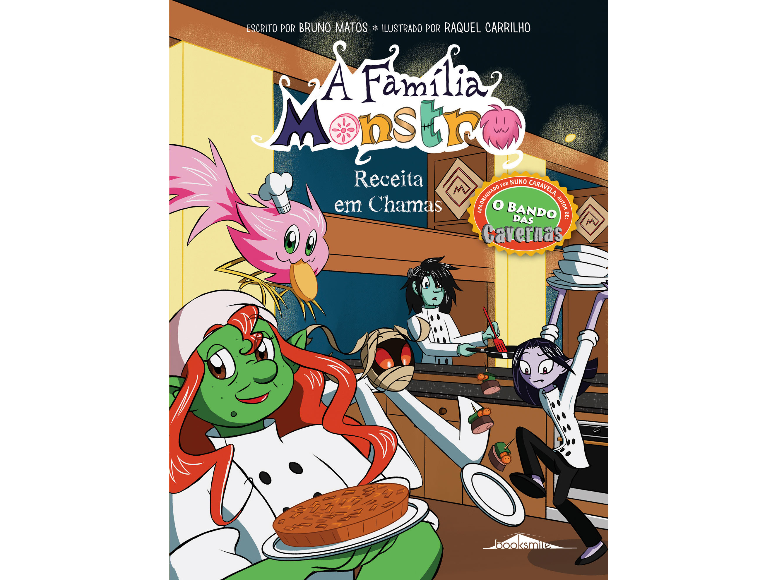 LIVRO A FAMÍLIA MONSTRO 4: RECEITA EM CHAMAS