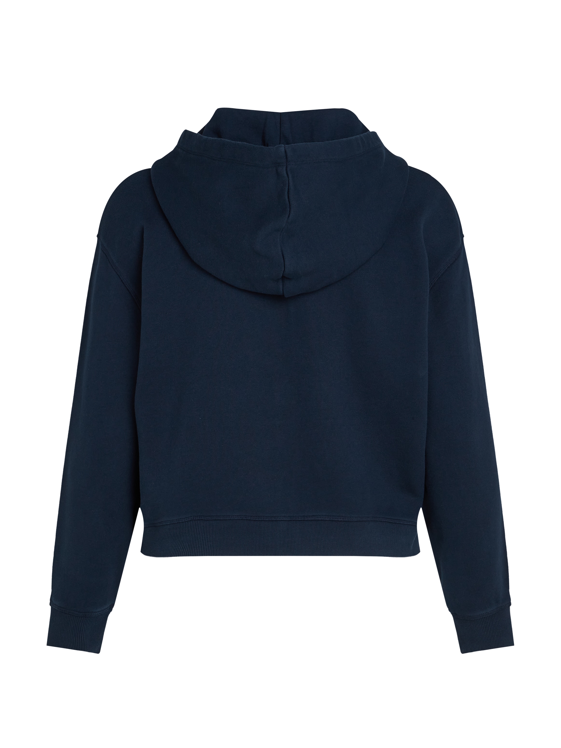 Tommy Hilfiger Curve Sweatjacke »CRV REG SCRIPT ZIP HOODIE«, in Grossen Grössen, Kapuze, Zipper, Logoschriftzug