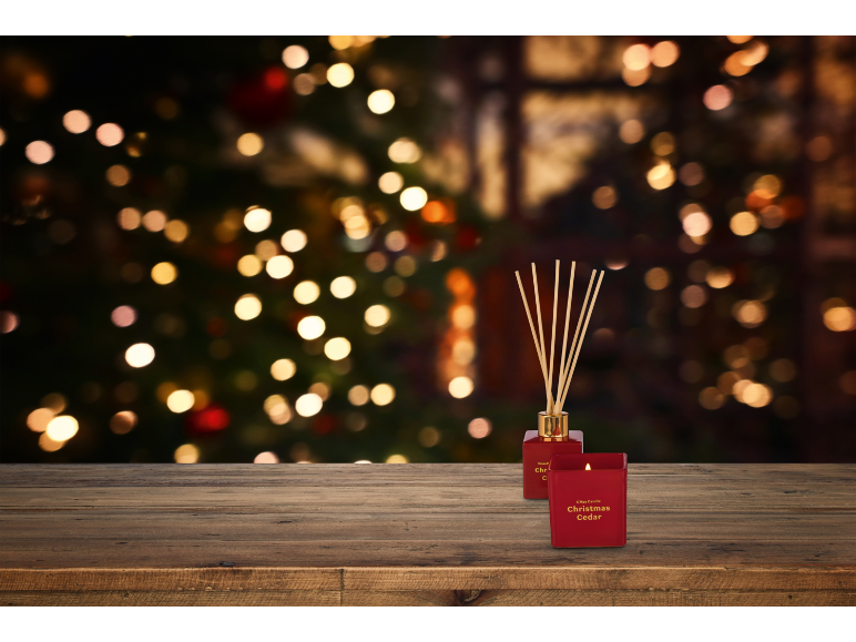 Cadeauset kaars en geurstokjes
