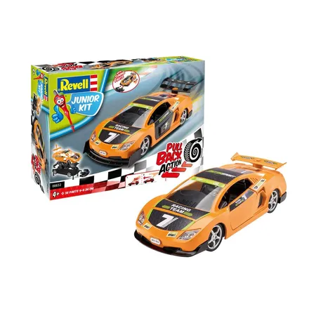 Revell Pull Back Racing Car, orange
