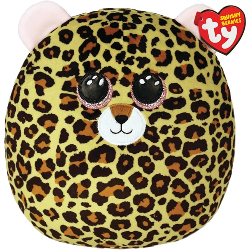 Squishy Beanies Livvie - Leopard Squish 25cm
