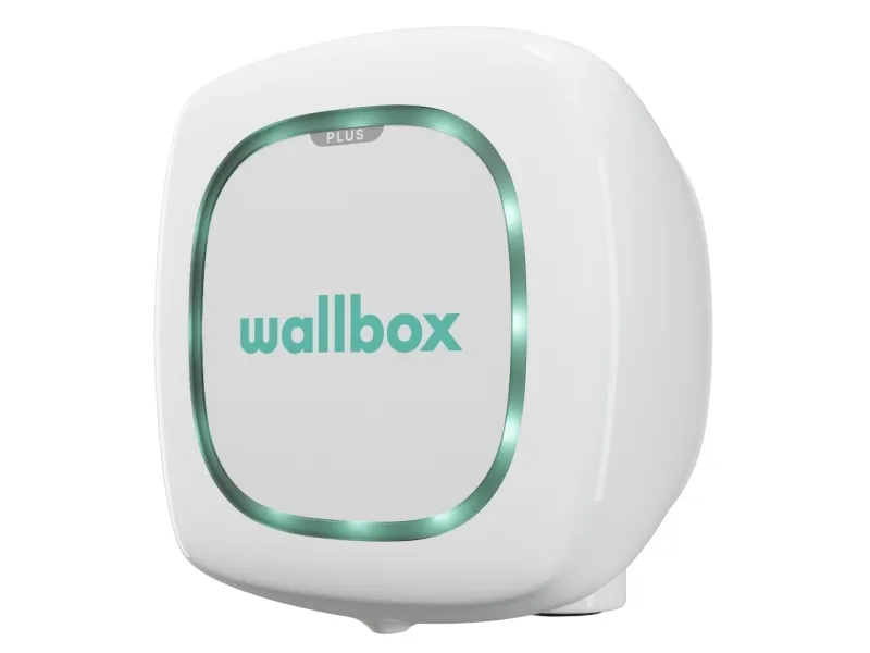 Wallbox Pulsar Plus - EV-opladningsstation - 22 kW - 32 A (IEC 62196 Type 2) - hvid - 7m
