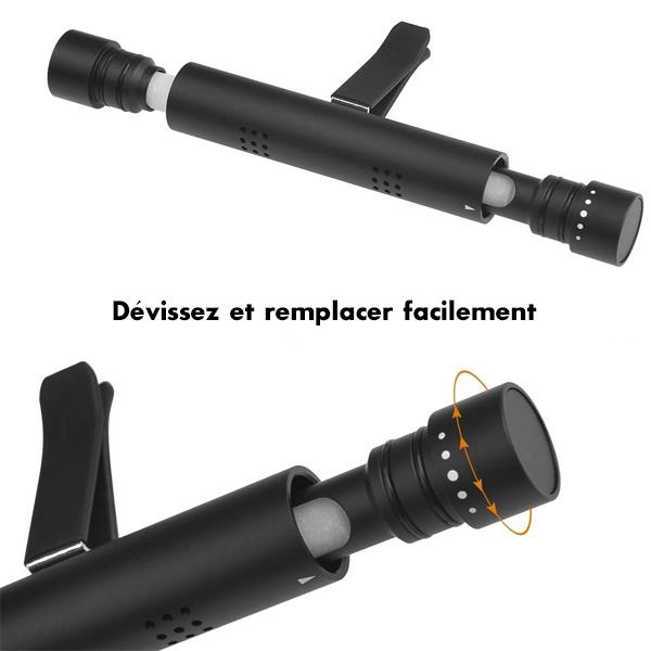 Désodorisant pour véhicule parfum osmanthe + 9 recharges