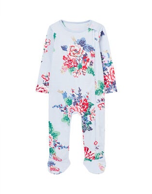 Tom Joules Peter Rabbit Zippy Jumpsuit, White/Cream