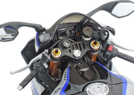 Tamiya - Yamaha Yzf-R1M Motorcykel Byggesæt - 1:12 - 14133