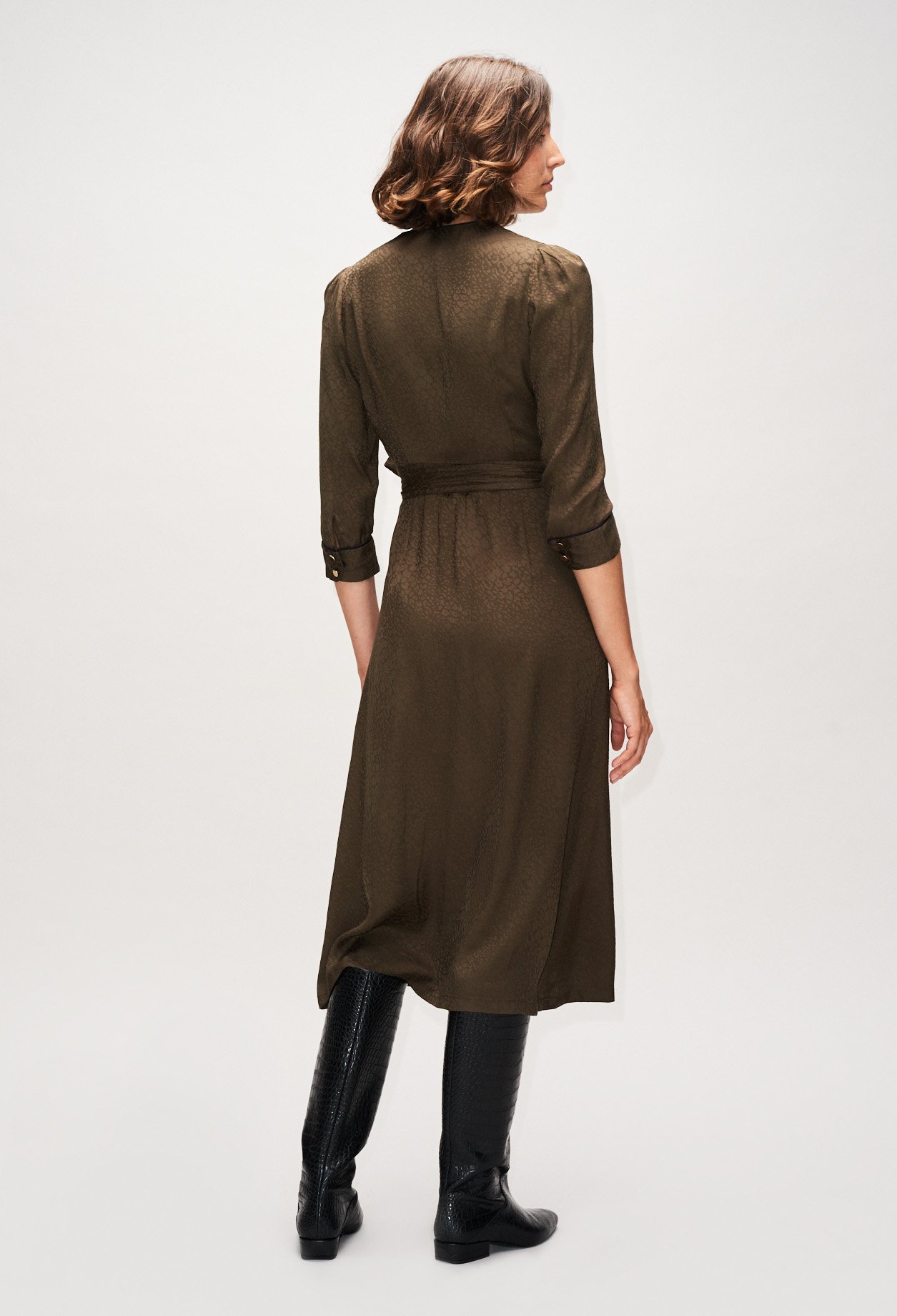 Robe longue cache c&oelig;ur esprit kimono