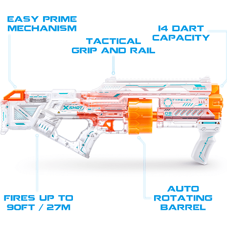 X-SHOT Skins Last Stand Ghost blaster
