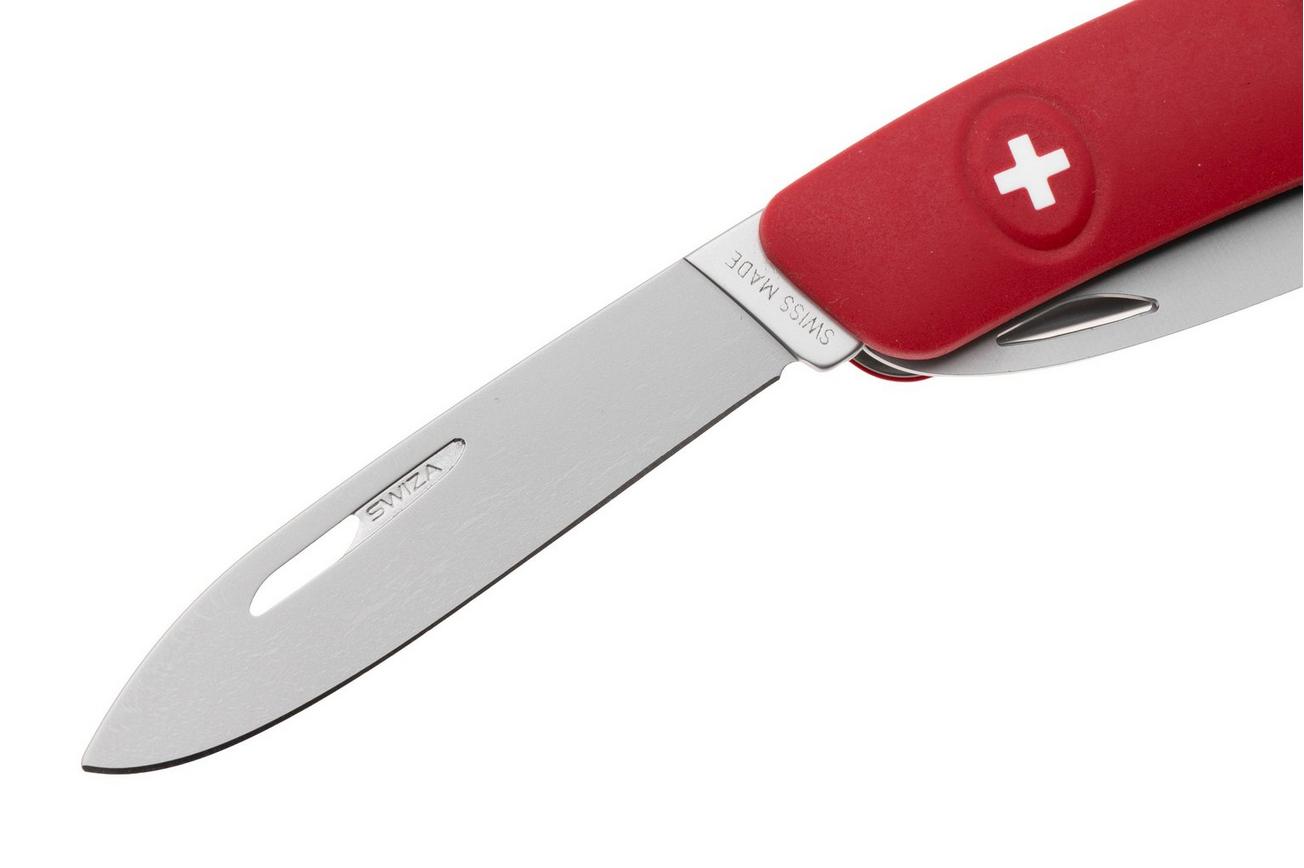 Swiza D09 R AM, KNR.0136.1900, Red Helvetix, Zwitsers zakmes, 9 tools