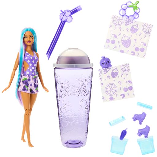 Barbie Pop Reveal Juicy Fruits Grape Fizz Barbie