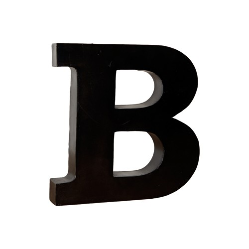 Alfabet letter van € 34,95 nu € 19,95 Alfabet letter B ijzer